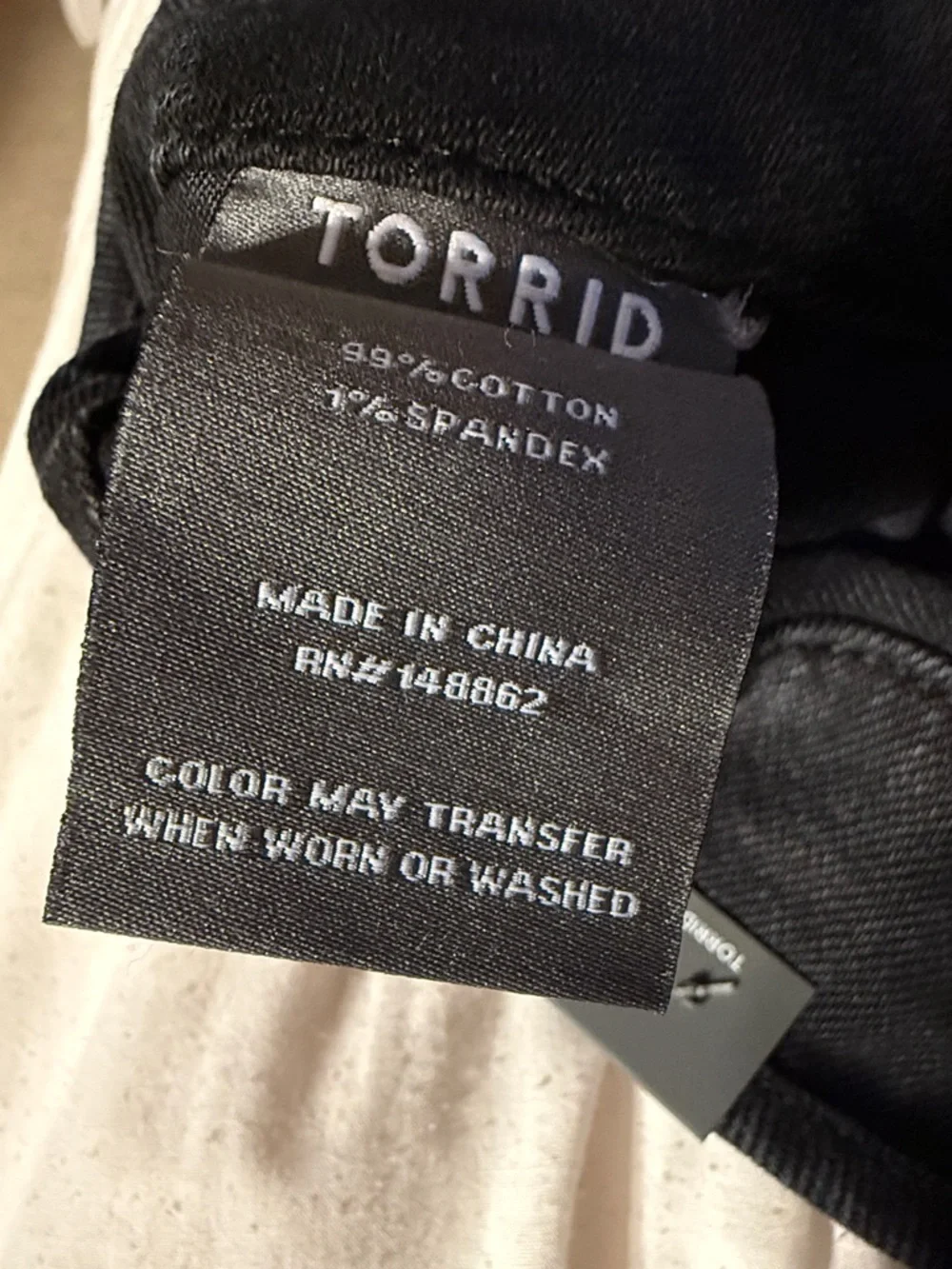 Torrid Baggy Binded Waist Classic Denim Jort NWT
